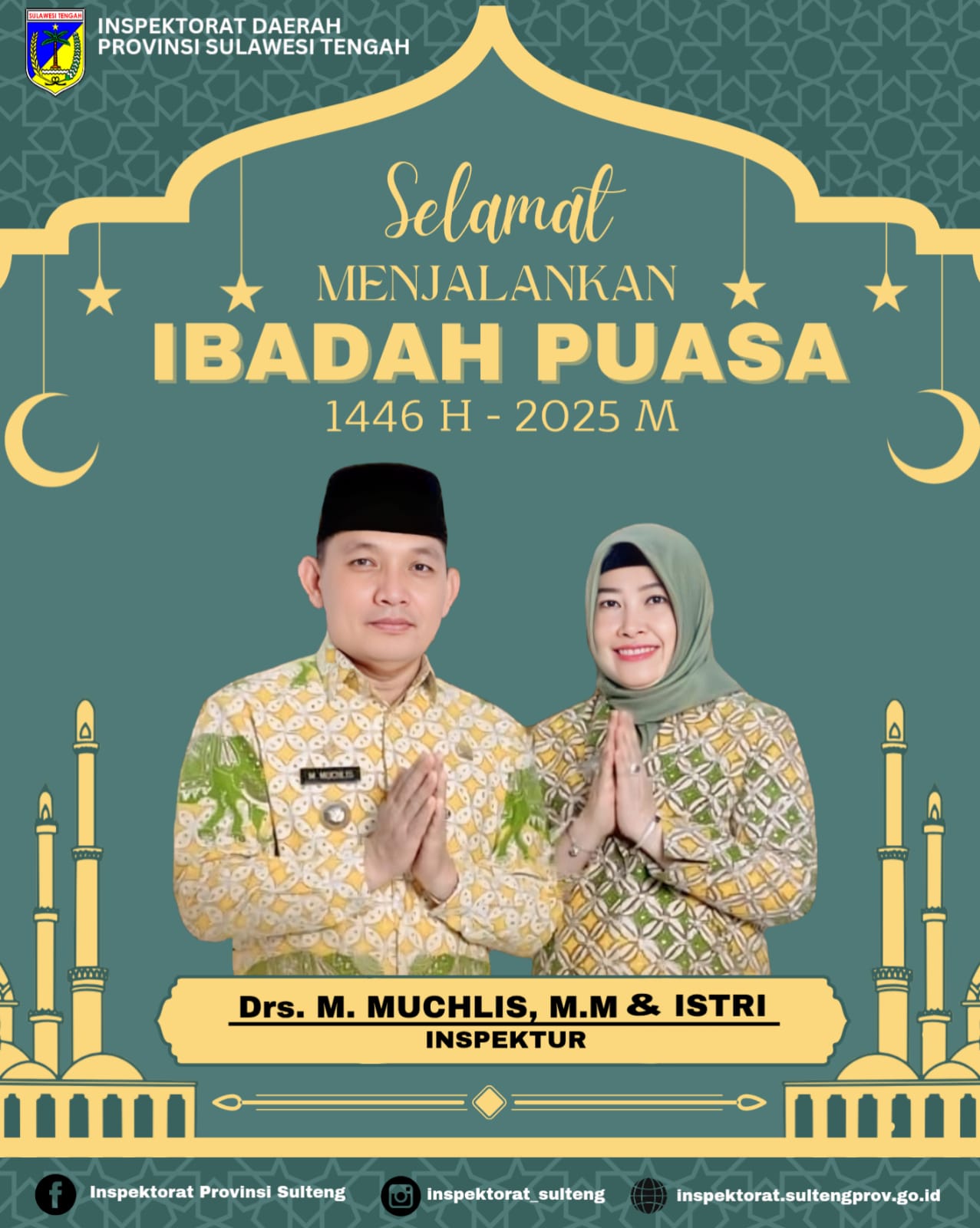 Selamat Menjalankan Ibadah Puasa 1446 H - 2025 M