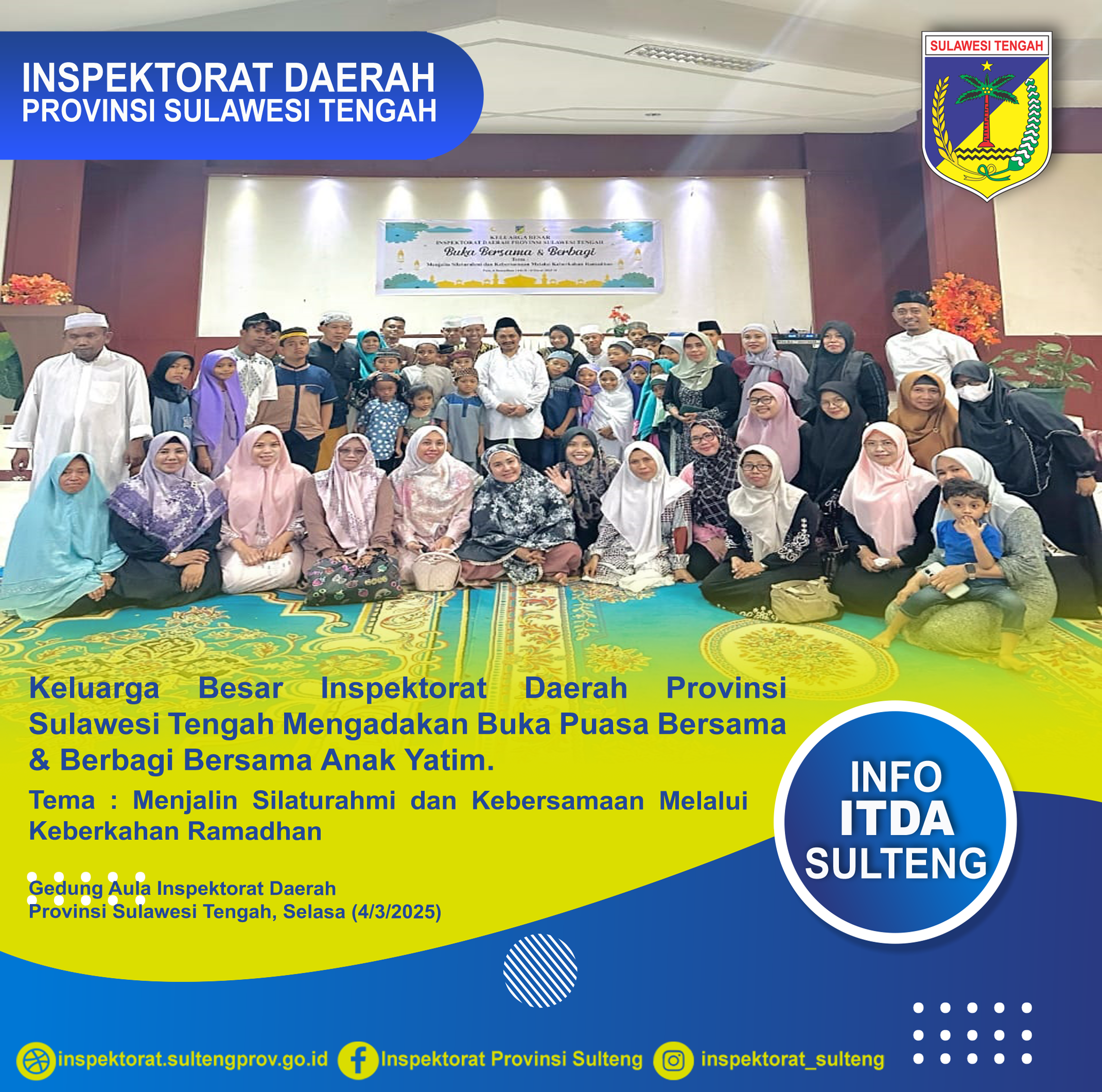  Buka Puasa Bersama & Berbagi Bersama Anak Yatim