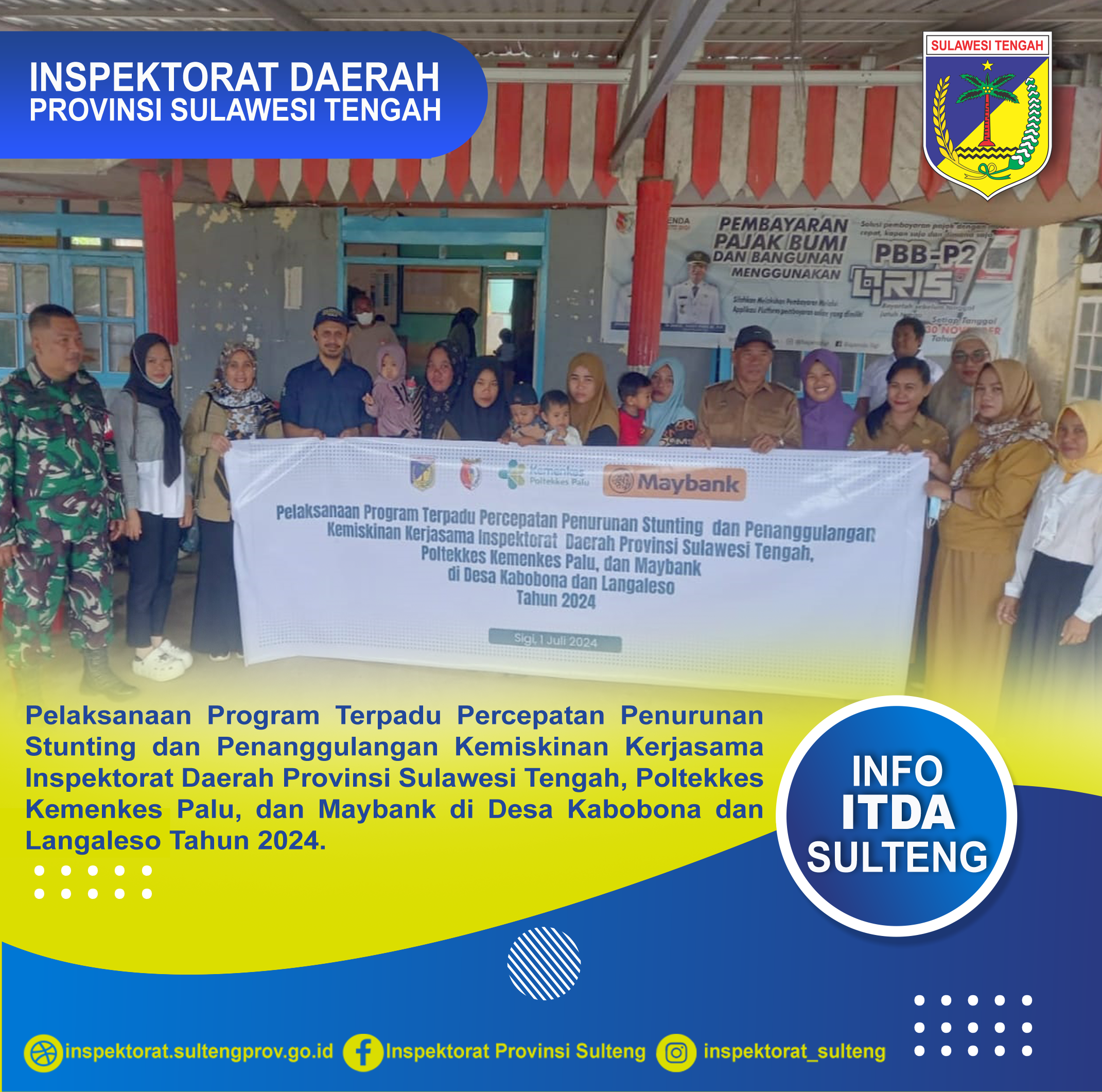  Pelaksanaan Program Terpadu Percepatan Penurunan Stunting dan Penanggulangan Kemiskinan